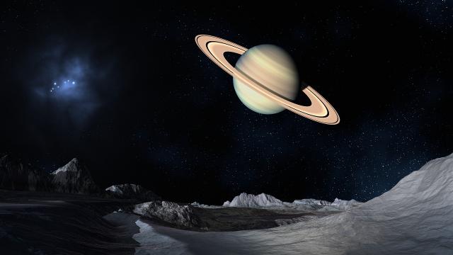 Saturn from IO